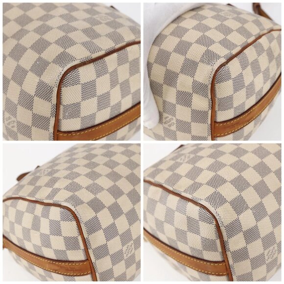 LOUIS VUITTON Damier Azur Speedy Bandouliere 25 Hand Bag N41000 LV Auth 147460 - Picture 14 of 16